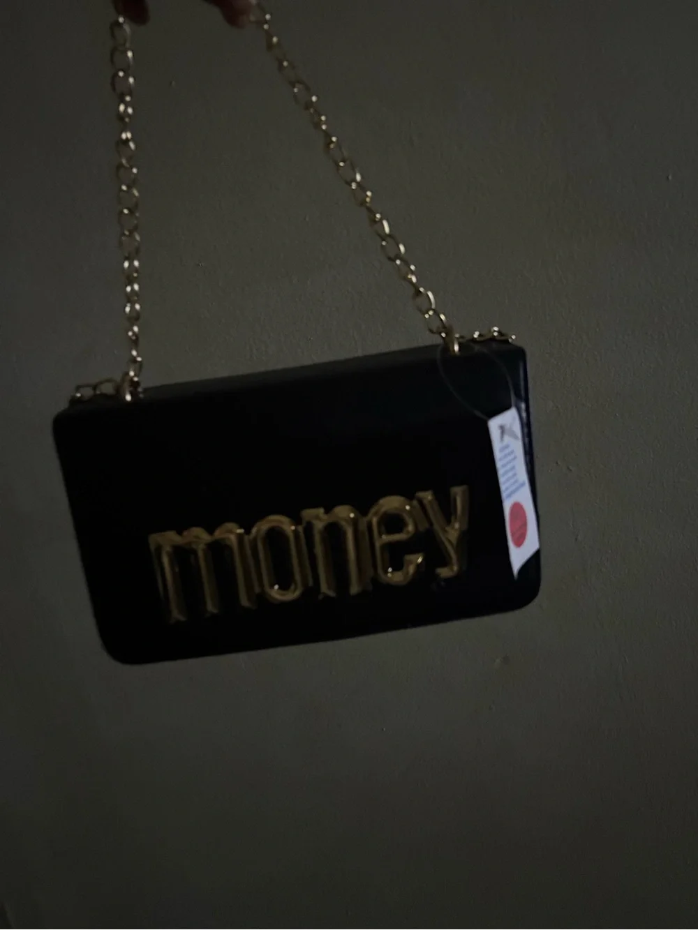 'money' shoulder bag |